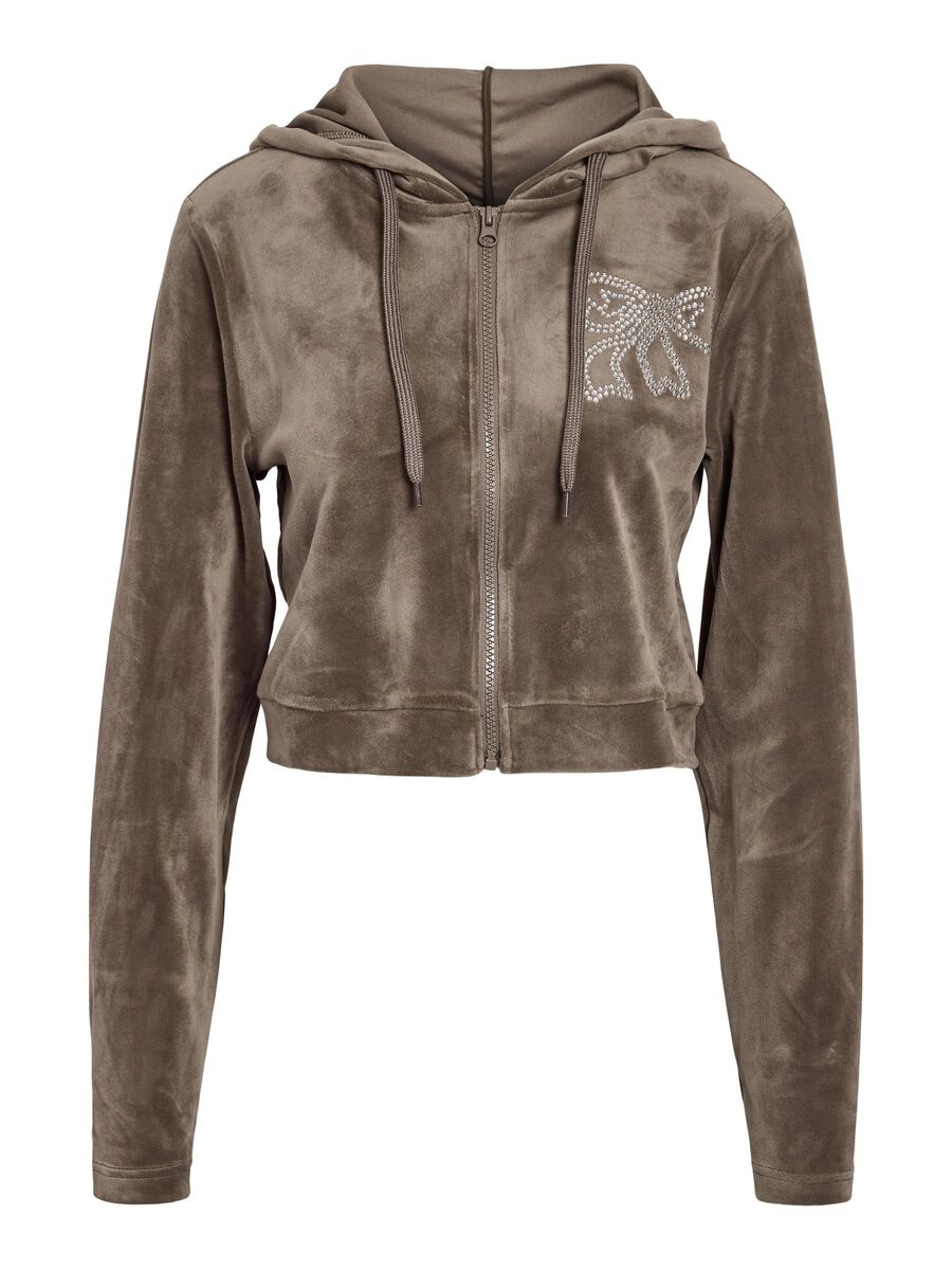 Noisy May VELOUR HOODIE, Morel, highres - 27031879_Morel_1159965_001.jpg