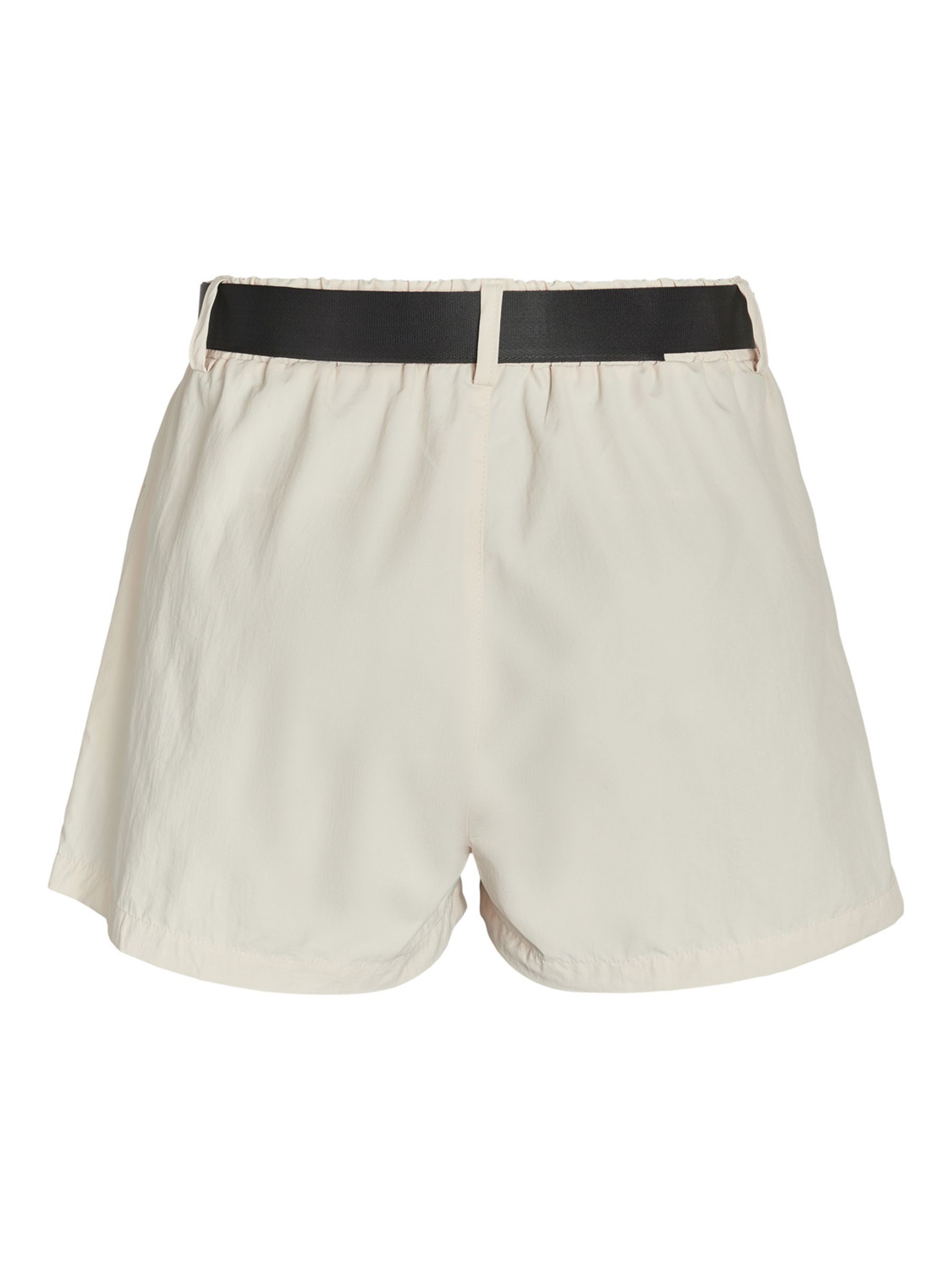 HIGH WAISTED CARGO SHORTS Beige NOISY MAY