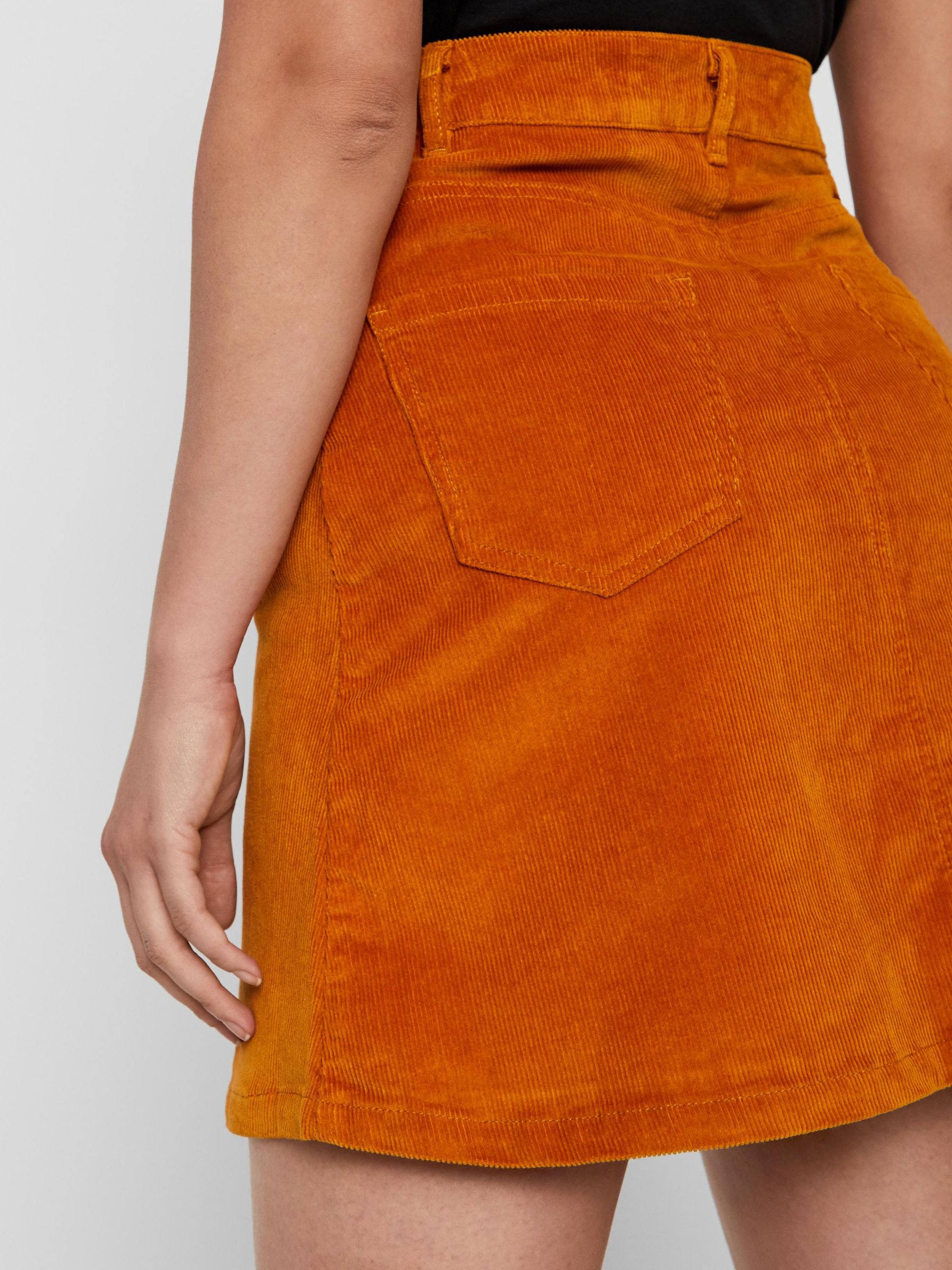 Brown corduroy skirt xl outlet