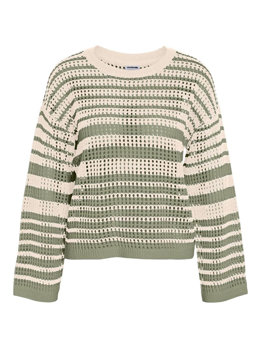Noisy May STRIPED KNITTED PULLOVER, Tea, highres - 27028668_Tea_1103178_001.jpg