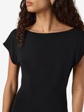 Product image thumbnail - BACKLESS MIDI DRESS, Black | 8