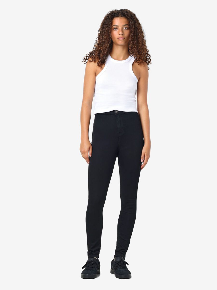 Carousel image - NMELLA SKINNY FIT JEANS, Black | 4