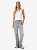 Product image thumbnail - NMYOLANDA JEANSY O REGULARNYM FASONIE, Light Grey Denim | 5