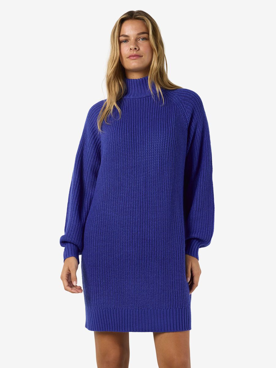 Product carousel image - KNITTED DRESS, Dazzling Blue | 1