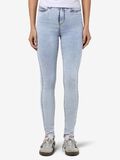 Product image thumbnail - NMCALLIE SKINNY FIT JEANS, Light Blue Denim | 1