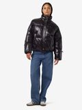 Product image thumbnail - GECOAT GEWATTEERDE JAS, Black | 5