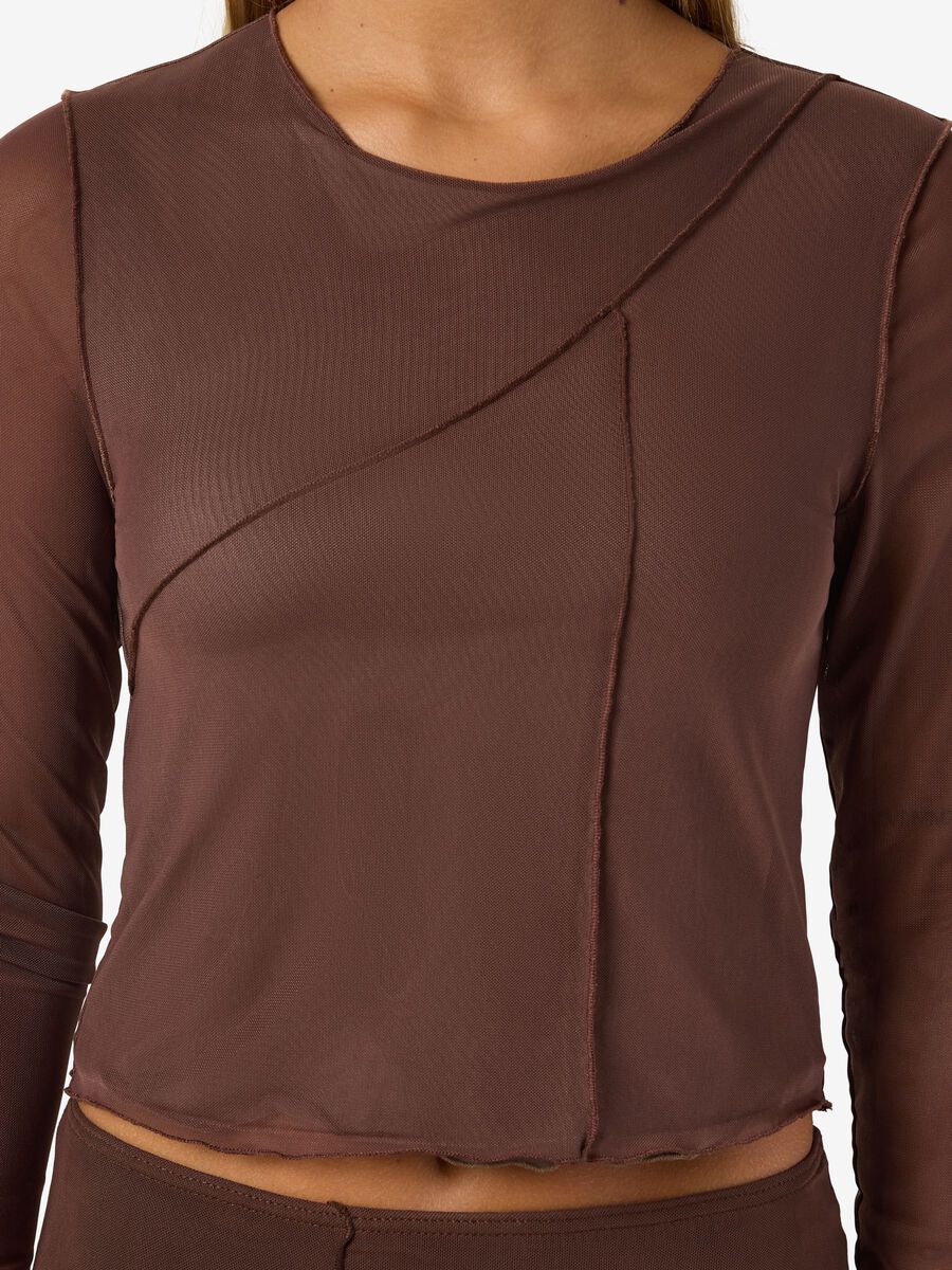 Carousel image - MESH TOP, Chocolate Brown | 5