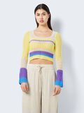 Noisy May FAÇON CROCHET PULLOVER, Pale Lime Yellow, highres - 27024301_PaleLimeYellow_1012574_003.jpg