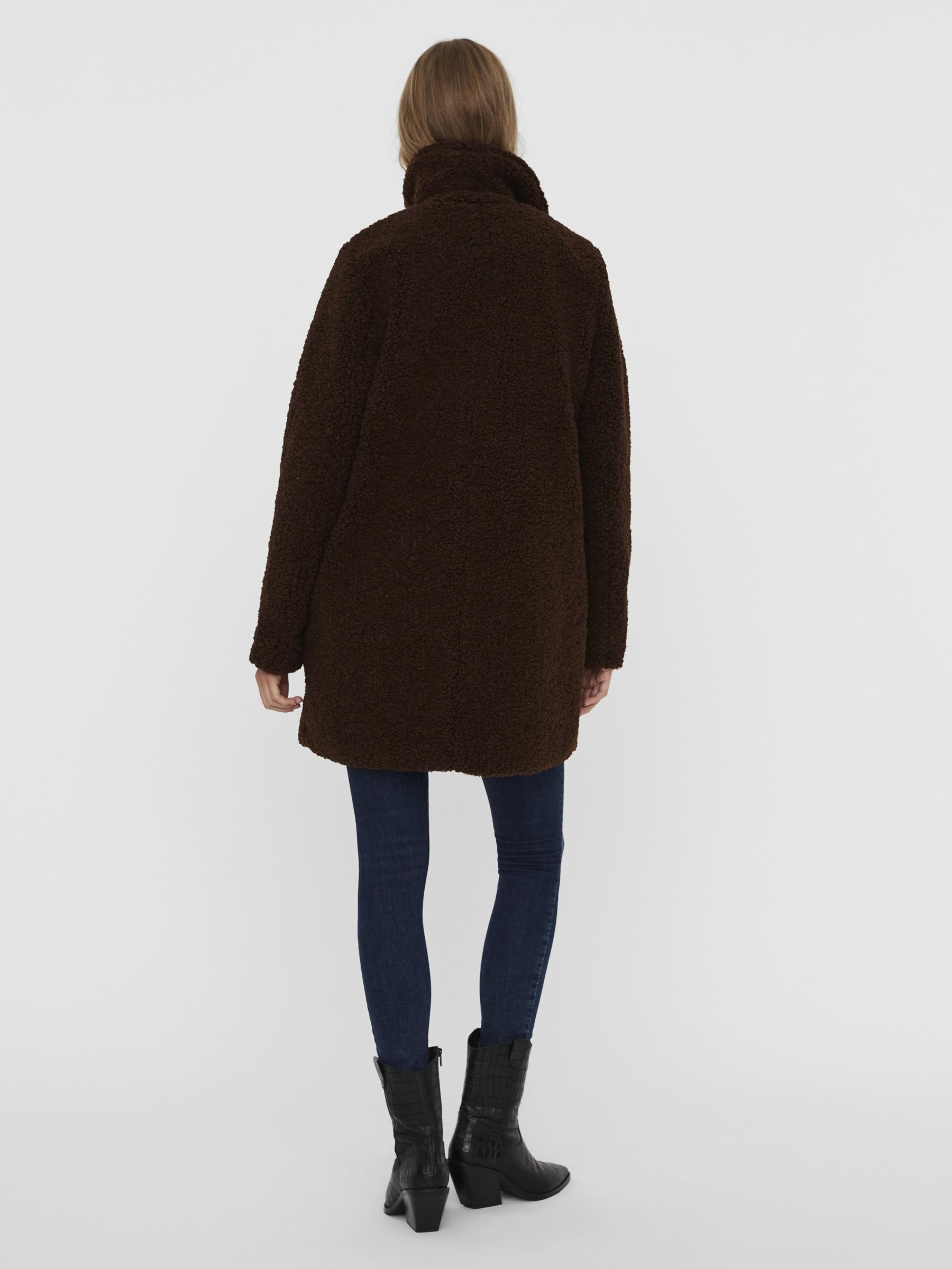 Noisy may draw cord teddy coat shop
