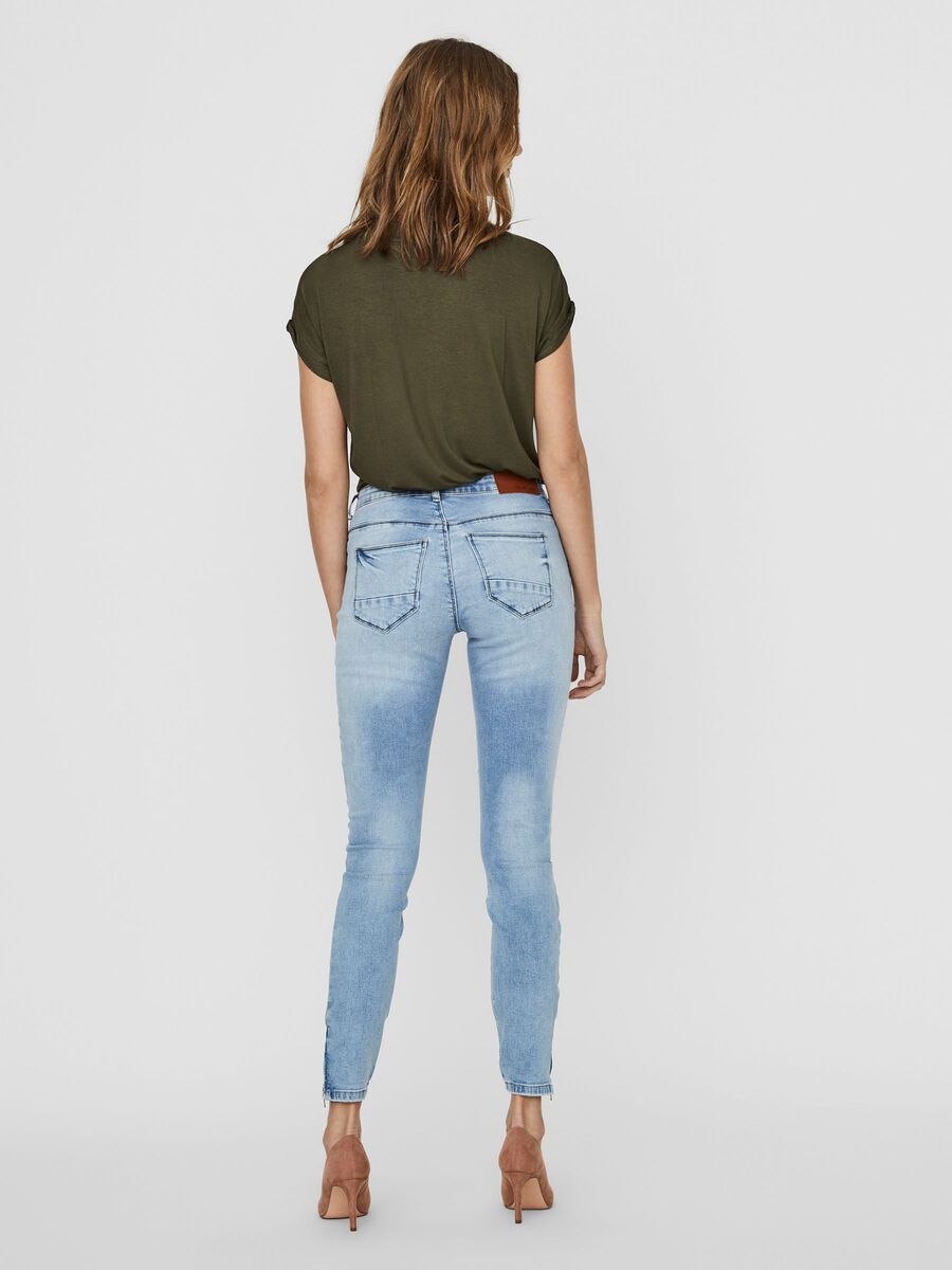 Noisy May REGULAR WAIST SKINNY JEANS, Light Blue Denim, highres - 27010807_LightBlueDenim_004.jpg