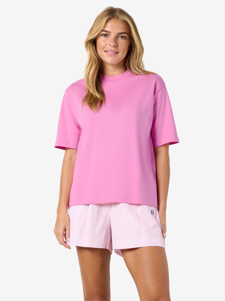 Product tile image - NMKIM T-SHIRT, Begonia Pink | 27036431_BegoniaPink