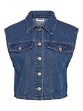Noisy May NMROBIE CROPPED DENIM VEST, Medium Blue Denim, highres - 27033684_MediumBlueDenim_001.jpg