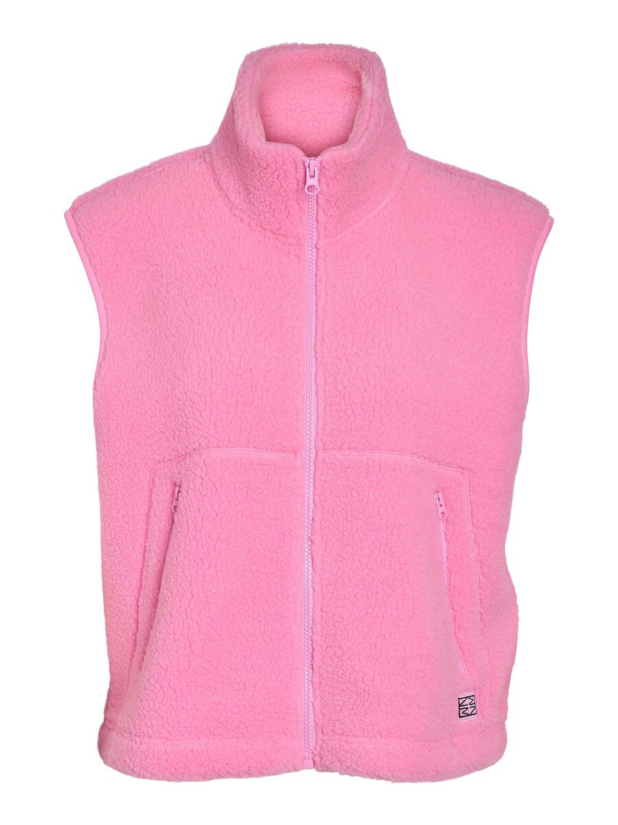 Carousel image - NMMASEY TEDDY GILET, Begonia Pink | 2