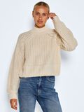 Noisy May HIGH NECK KNITTED PULLOVER, Pearled Ivory, highres - 27022274_PearledIvory_003.jpg
