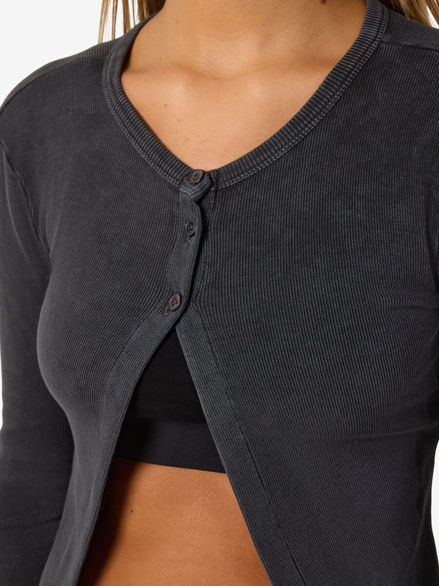 Carousel image - NMMAYA CARDIGAN, Black | 5