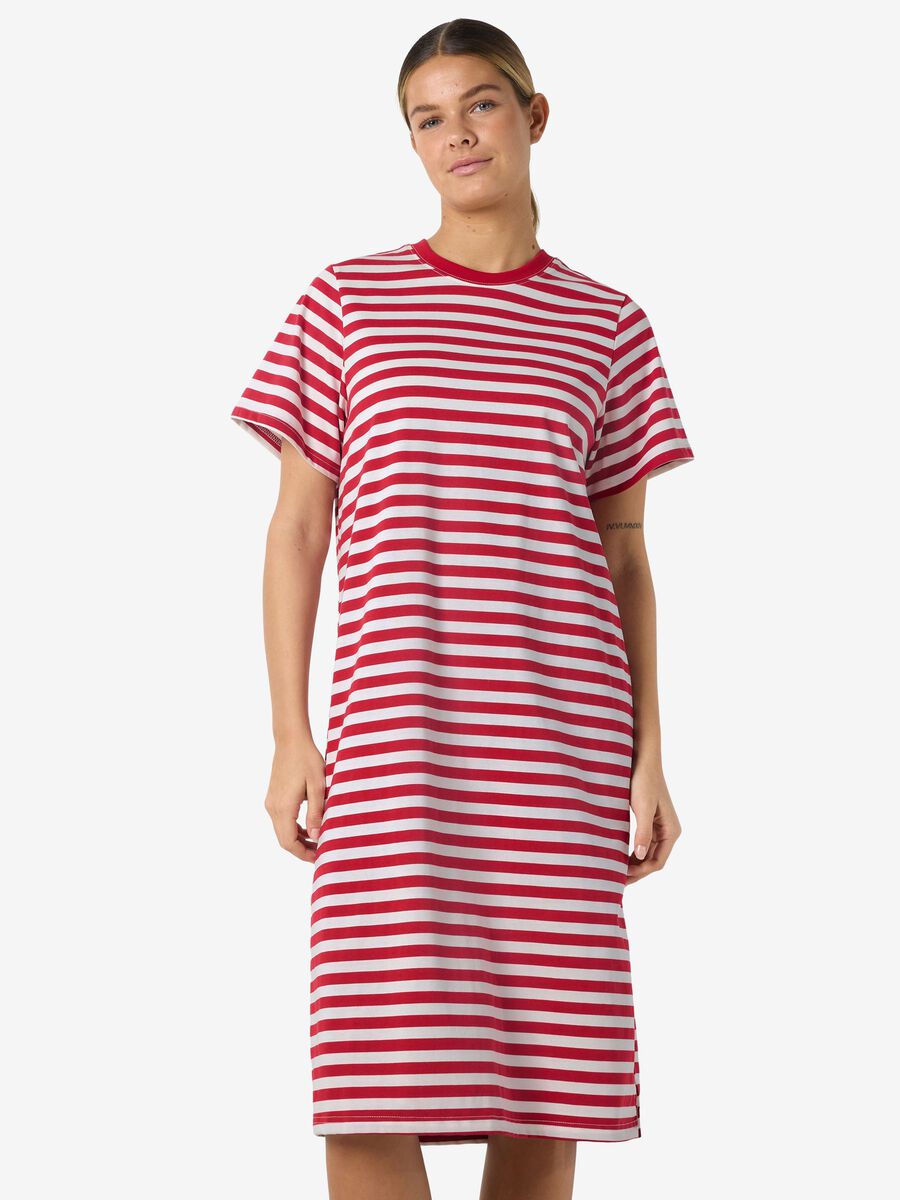 Product tile image - NMEMBER  MIDI DRESS, Tomato | 27037603_Tomato_1265362