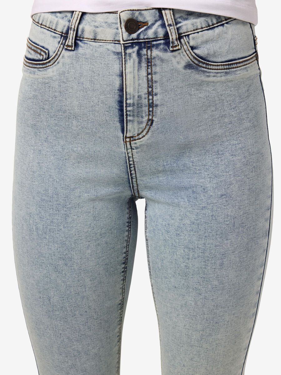 Carousel image - NMCALLIE SKINNY FIT JEANS, Light Blue Denim | 5