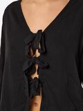 Noisy May TIE-FRONT BLOUSE, Black, highres - 27033022_Black_006.jpg