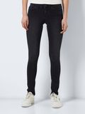 Noisy May NMEVE LOW WAIST SKINNY JEANS, Black, highres - 27000755_Black_003.jpg