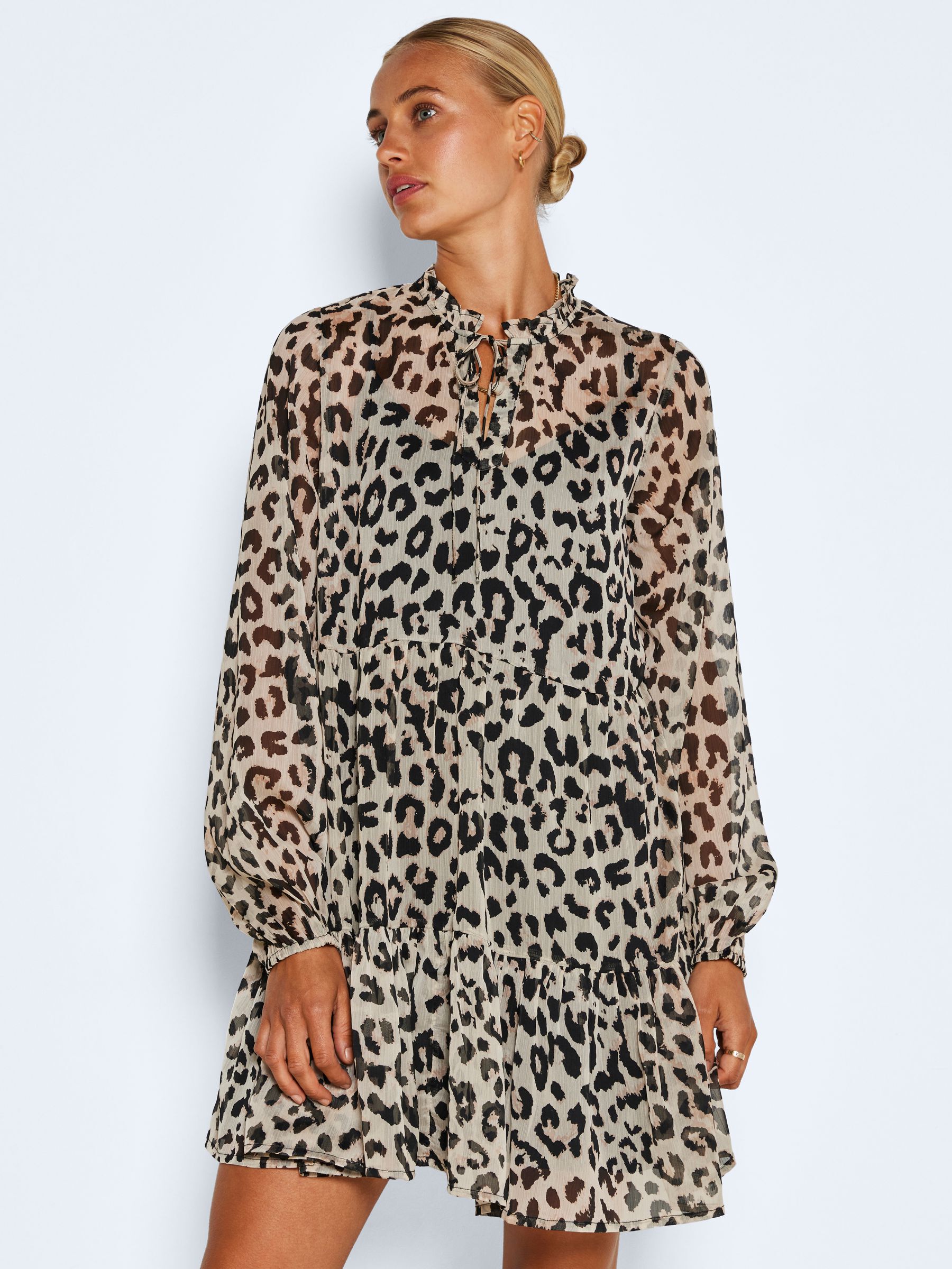 Noisy may polka dot sweatshirt 2025 dress