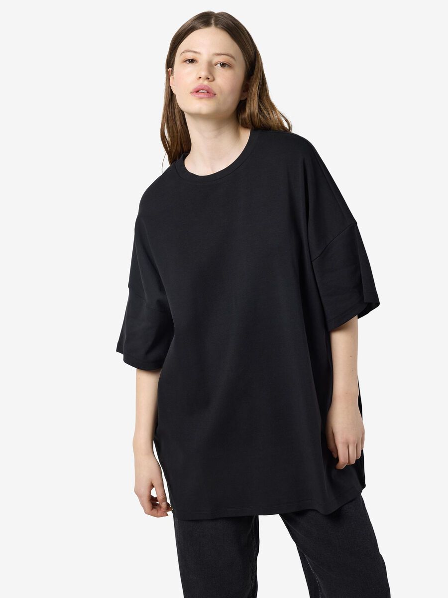 Noisy May OVERSIZED T-SHIRT, Black, highres - 27033182_Black_007.jpg