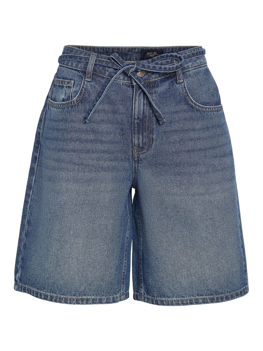 Carousel image - NMMAISY LANG OLASHORTS, Medium Blue Denim | 2