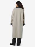 Product image thumbnail - STATEMENT LONG COAT, Silver Lining | 3