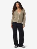 Product image thumbnail - EN MAILLE CARDIGAN, Aluminum | 4