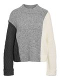 Product image thumbnail - COLOUR BLOCK PULLOVER, Charcoal Gray | 2