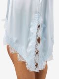 Product image thumbnail - SATIN SLIP DRESS, Cerulean | 5
