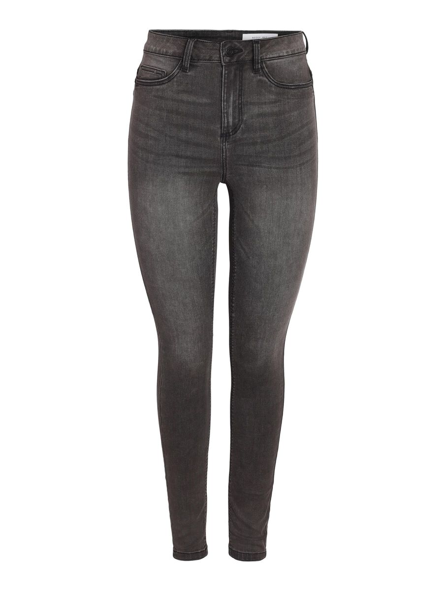 Noisy May NMCALLIE SKINNY FIT JEANS, Medium Grey Denim, highres - 27031757_MediumGreyDenim_001.jpg