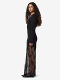 Product image thumbnail - KANT MAXI JURK, Black | 3