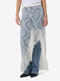 Product image thumbnail - DENTELLE JUPE LONGUE, Cloud Dancer | 1