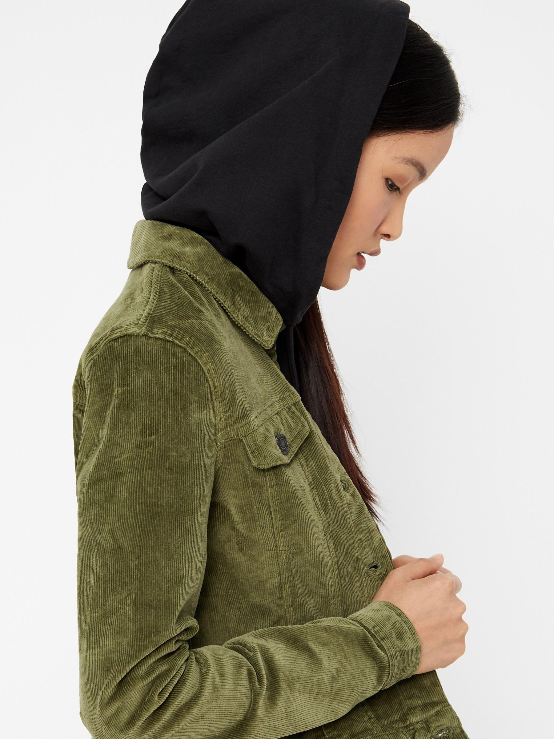 Noisy may corduroy jacket top