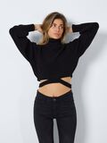 Noisy May CROPPED KNITTED PULLOVER, Black, highres - 27023273_Black_007.jpg