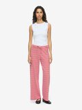 Product image thumbnail - NMSTORMI  WIDE-LEG TROUSERS, Goji Berry | 3