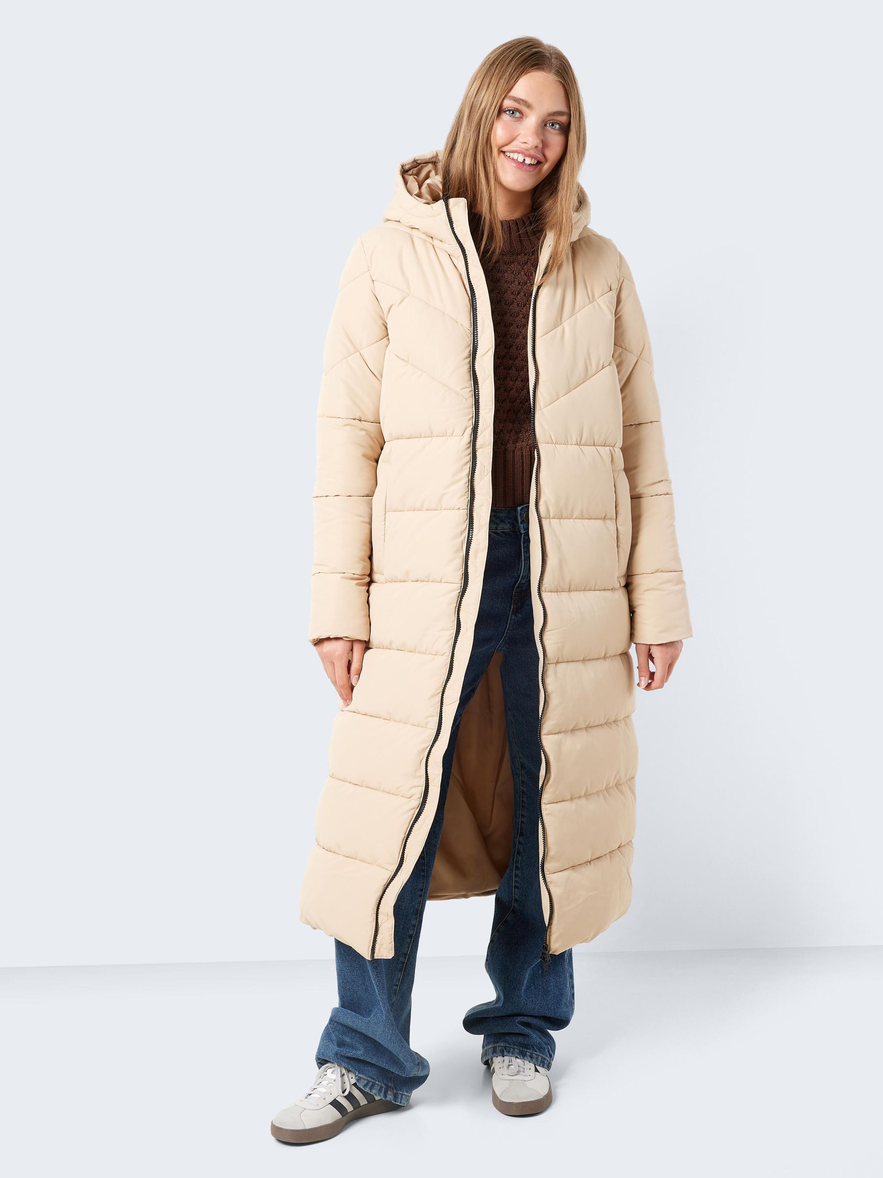 Extra long hotsell sleeve womens coats
