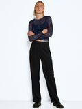 Noisy May HIGH WAISTED STRAIGHT FIT TROUSERS, Black, highres - 27022757_Black_004.jpg