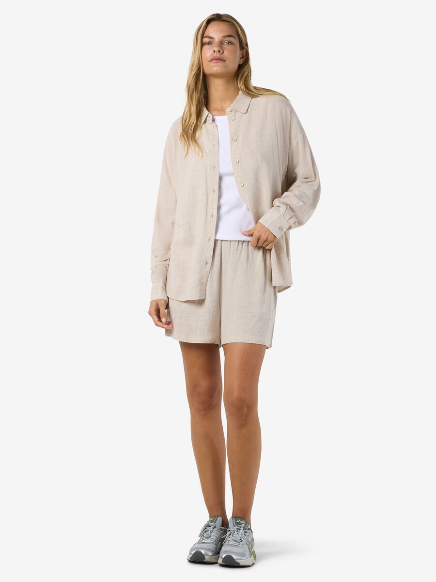 Carousel image - LOOSE FIT SHIRT, Natural | 4