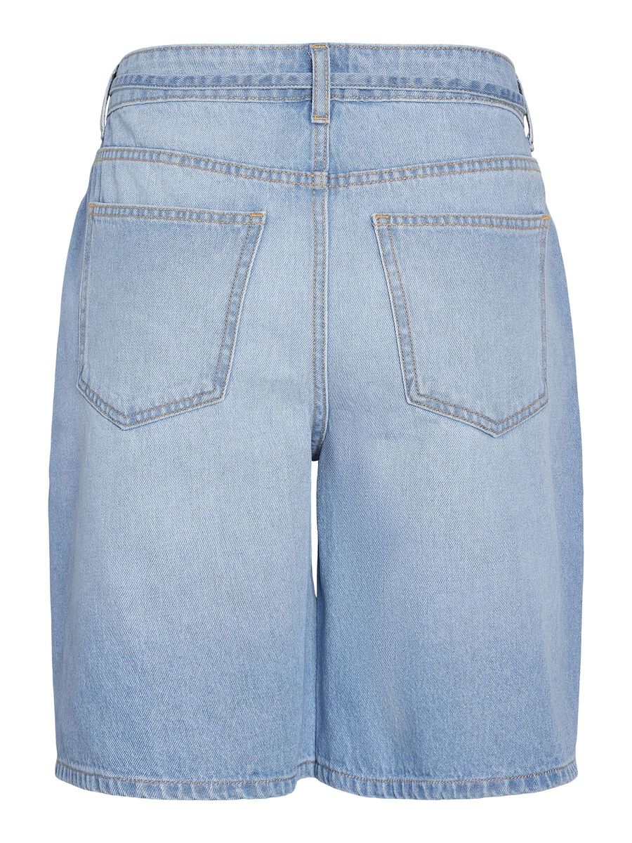Carousel image - NMMAISY DENIM SHORTS, Light Blue Denim | 7