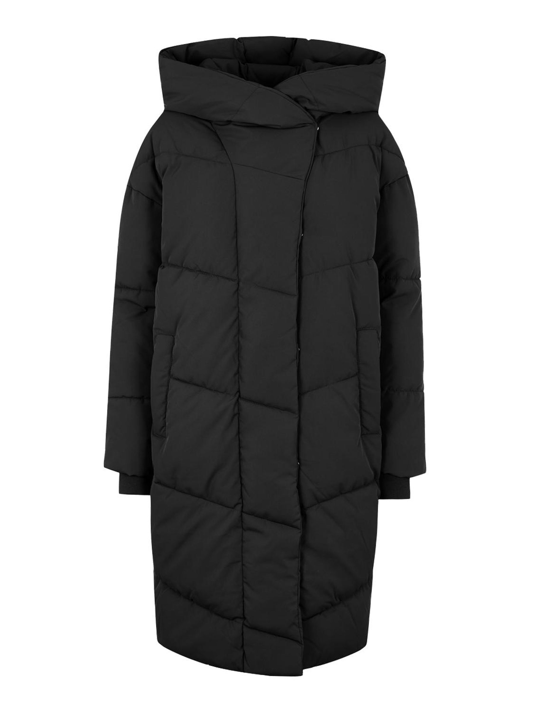 NMTALLY LONGUE VESTE REMBOURR E Noir NOISY MAY