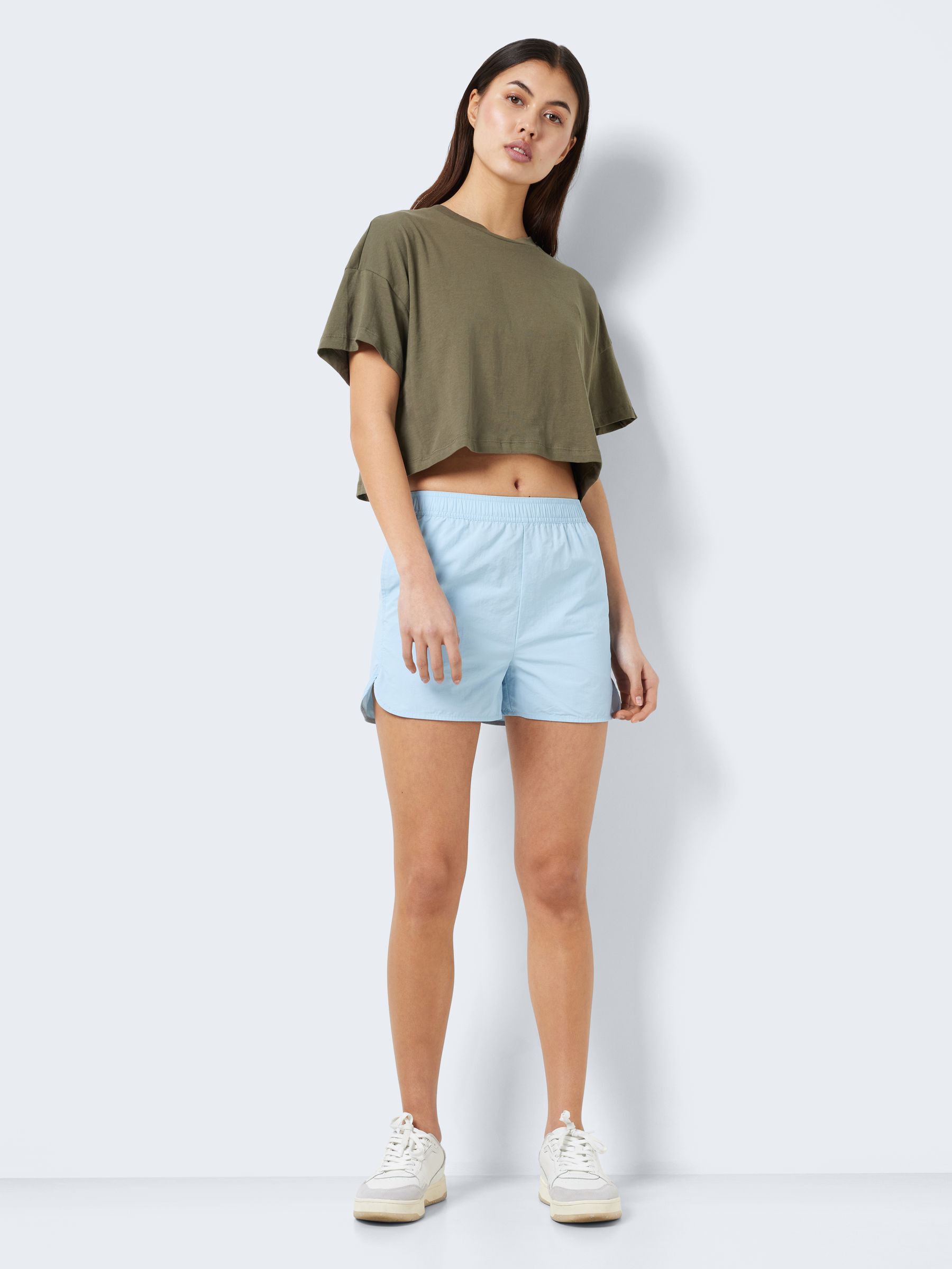 High waisted sale nylon shorts