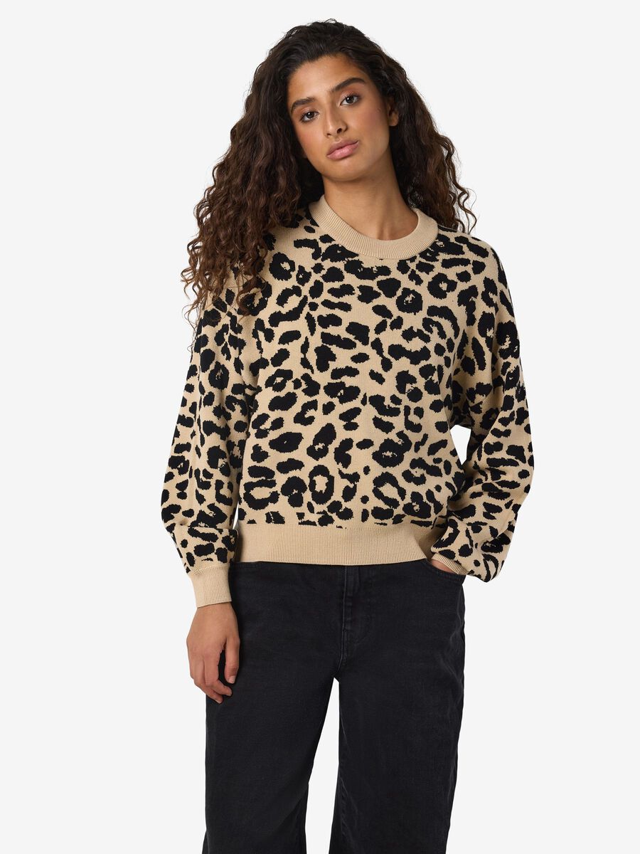 Product carousel image - KNITTED PATTERN PULLOVER, Nomad | 2