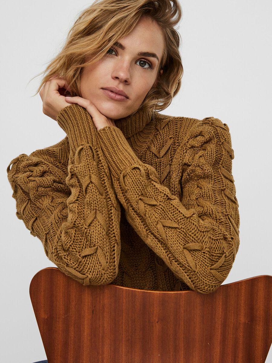 Noisy May STRUCTURED KNITTED PULLOVER, Ermine, highres - 27012408_Ermine_007.jpg