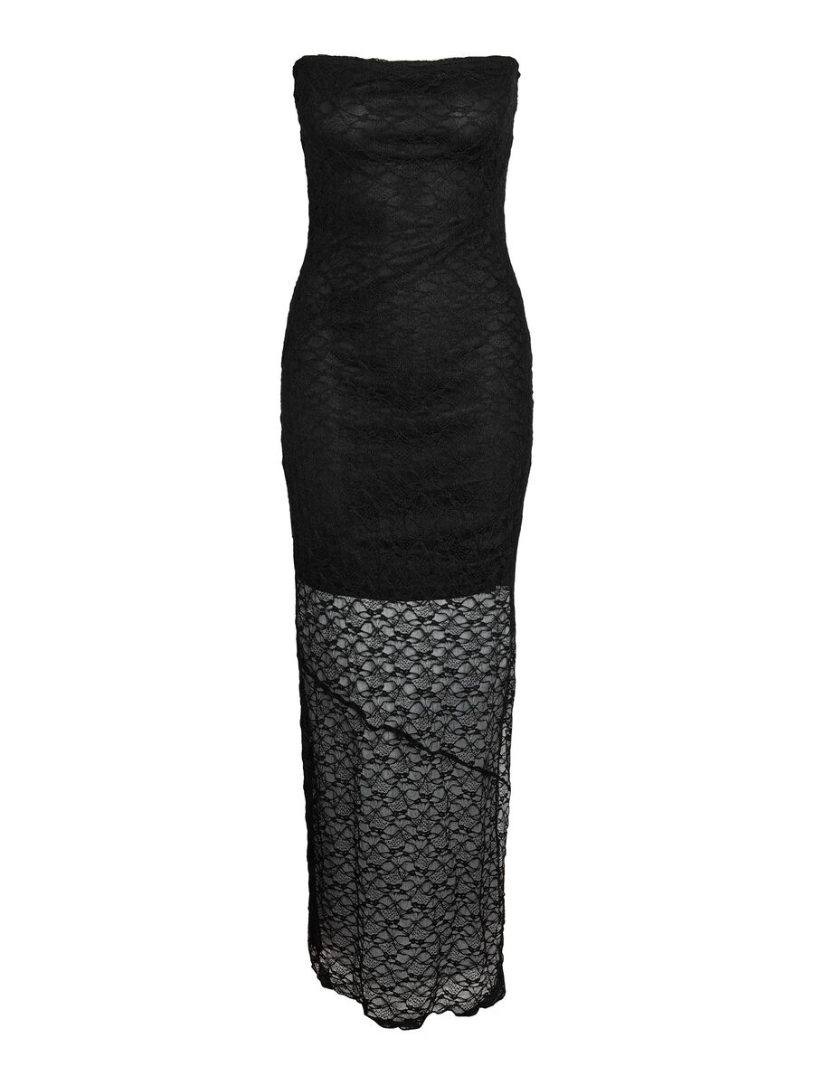 Carousel image - NMLACEY LACE DRESS, Black | 1