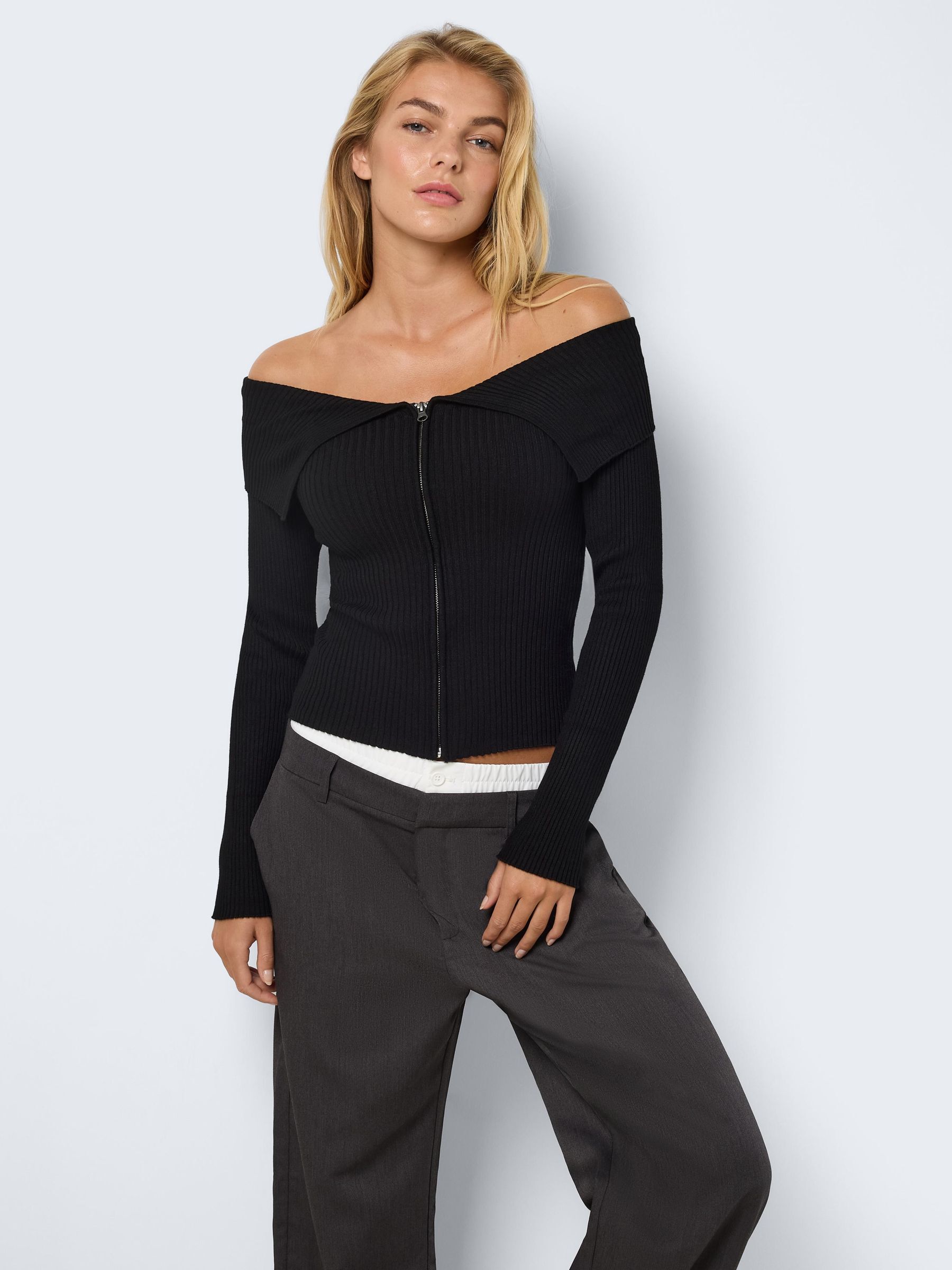 Cardigan off the shoulder outlet