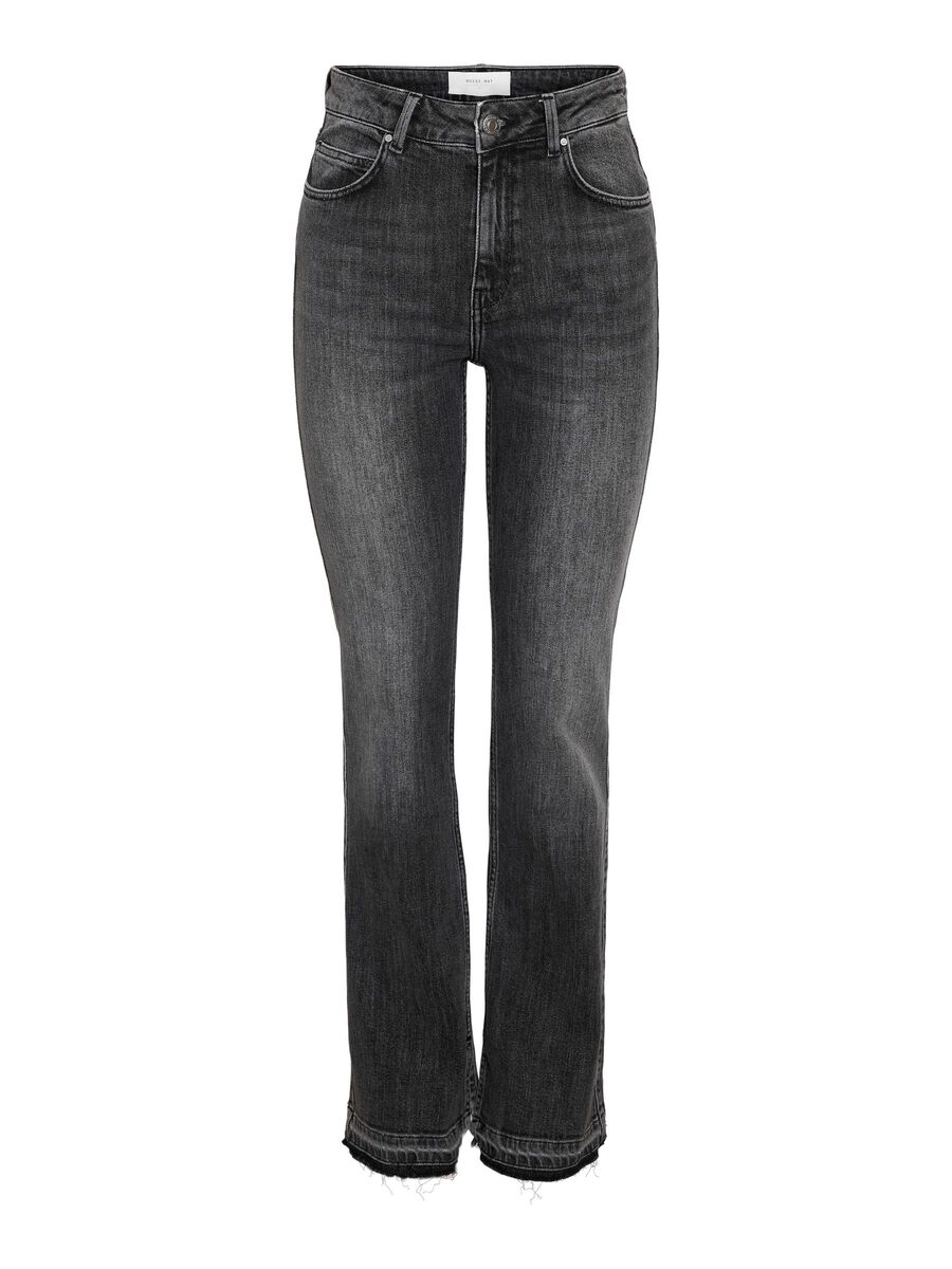 Noisy May HAALISTUNEET BOOTCUT-FARKUT, Dark Grey Denim, highres - 27034332_DarkGreyDenim_001.jpg