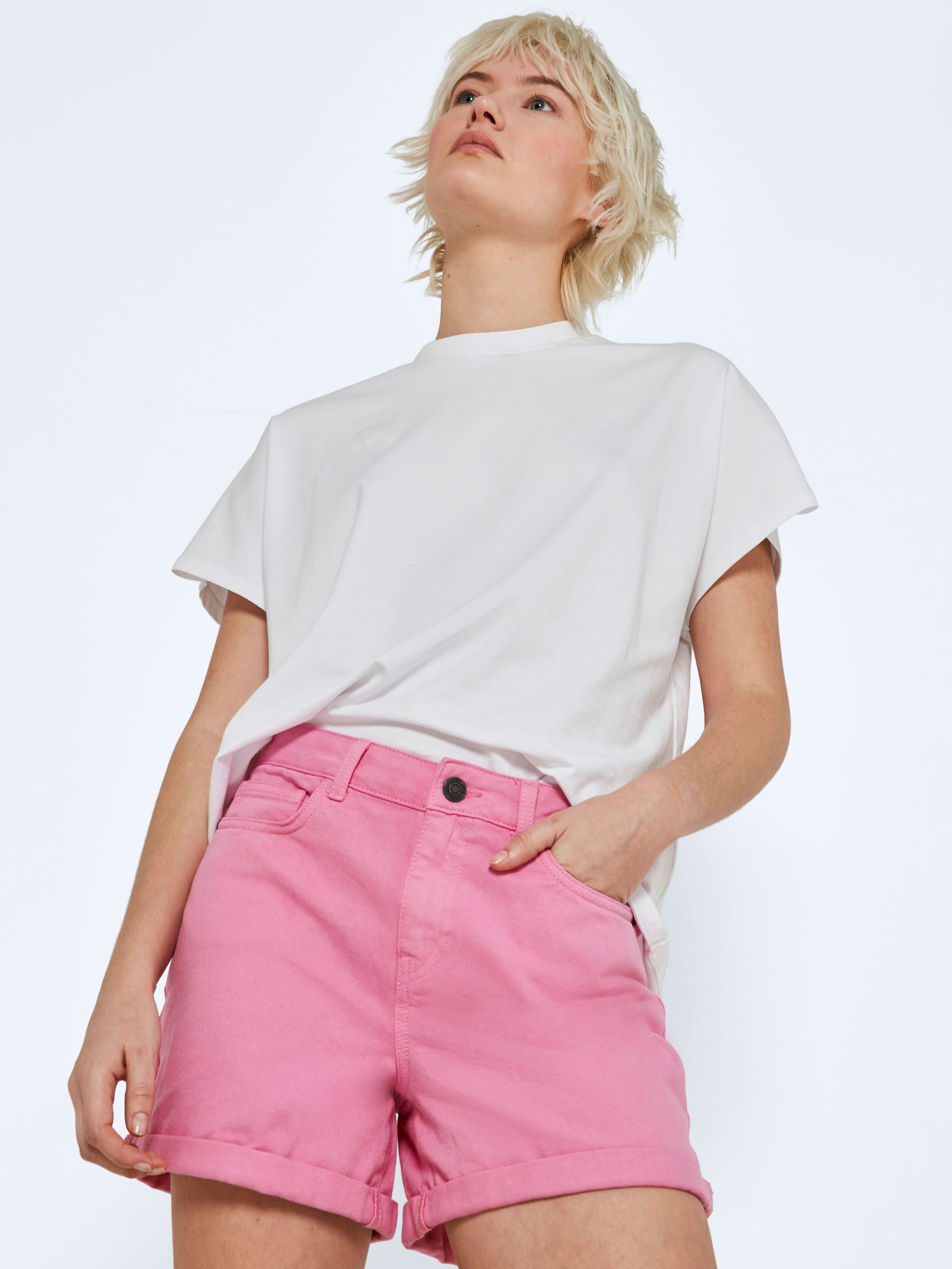 Normal waist denim shorts | Noisy May