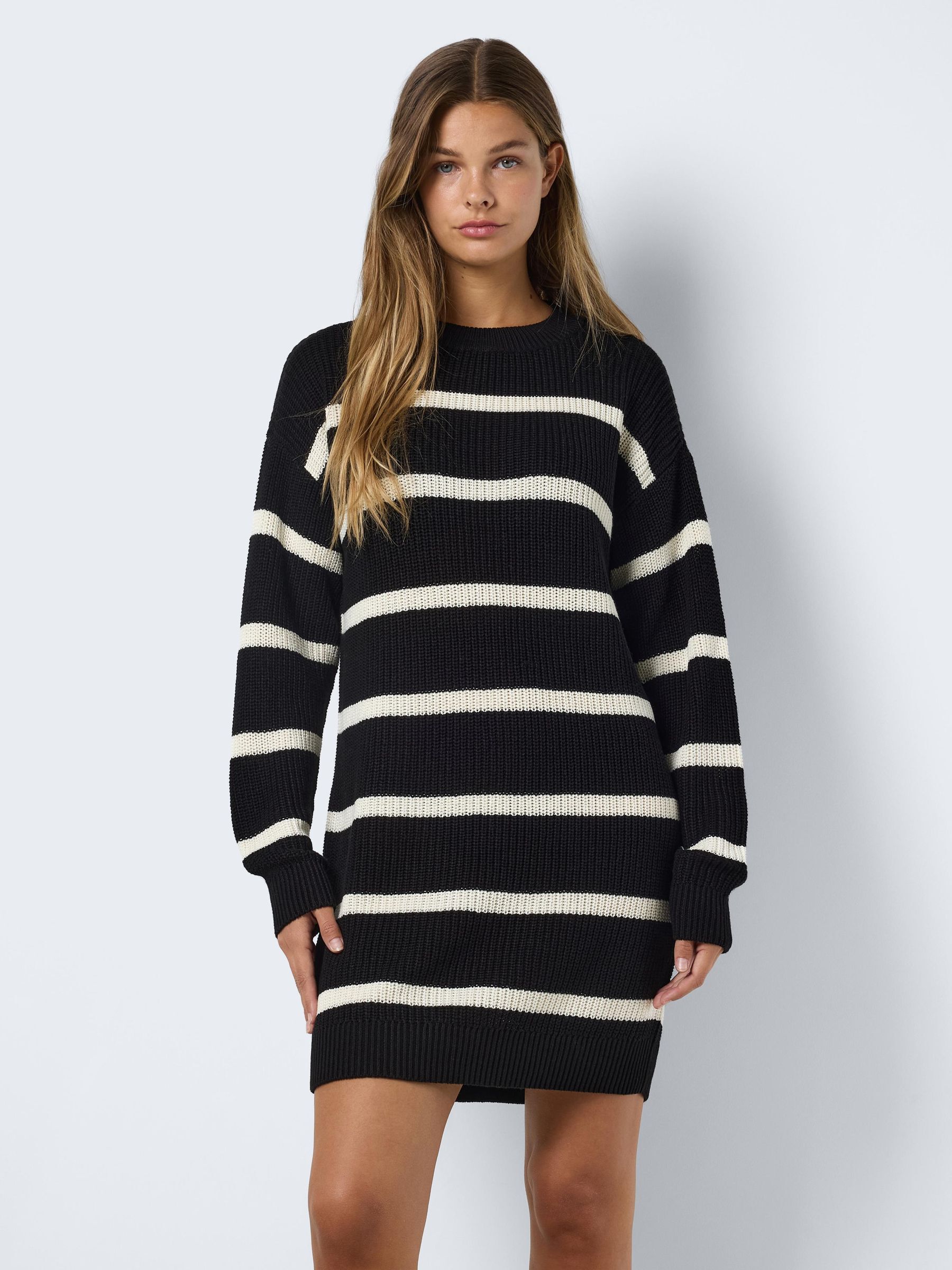 Gebreide jurk kort shop
