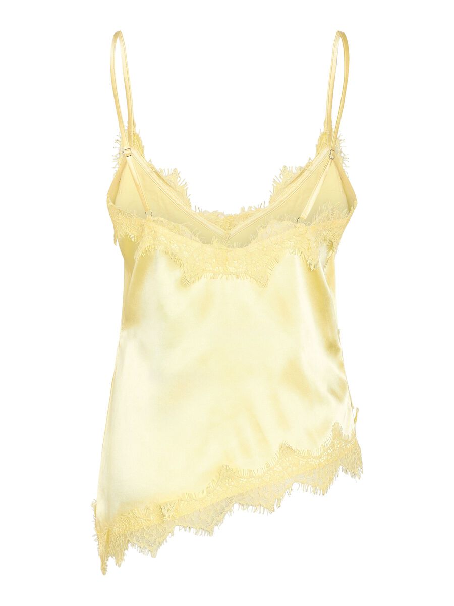 Carousel image - SATIN CAMISOLE, French Vanilla | 2